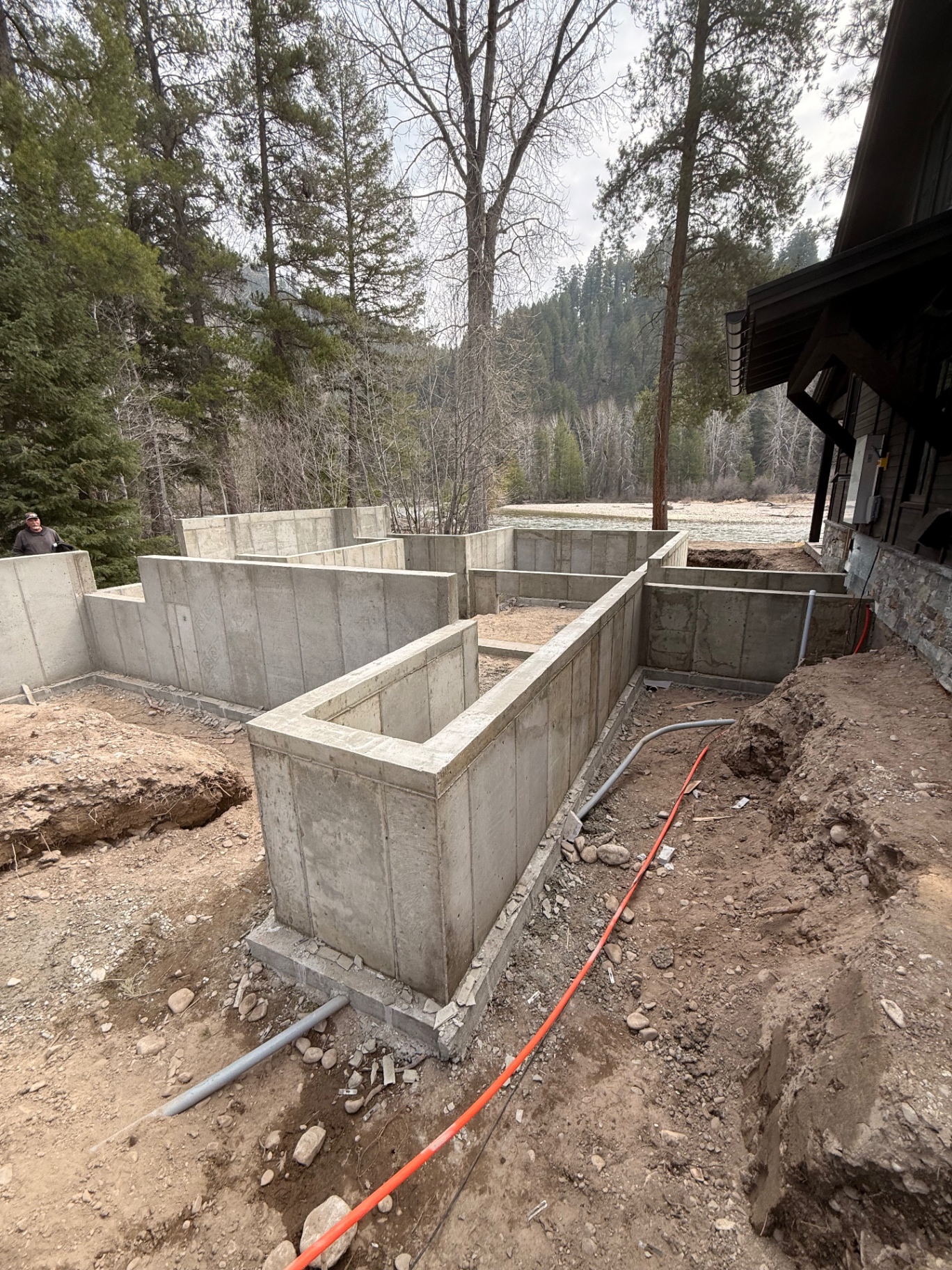 Custom Home Foundation